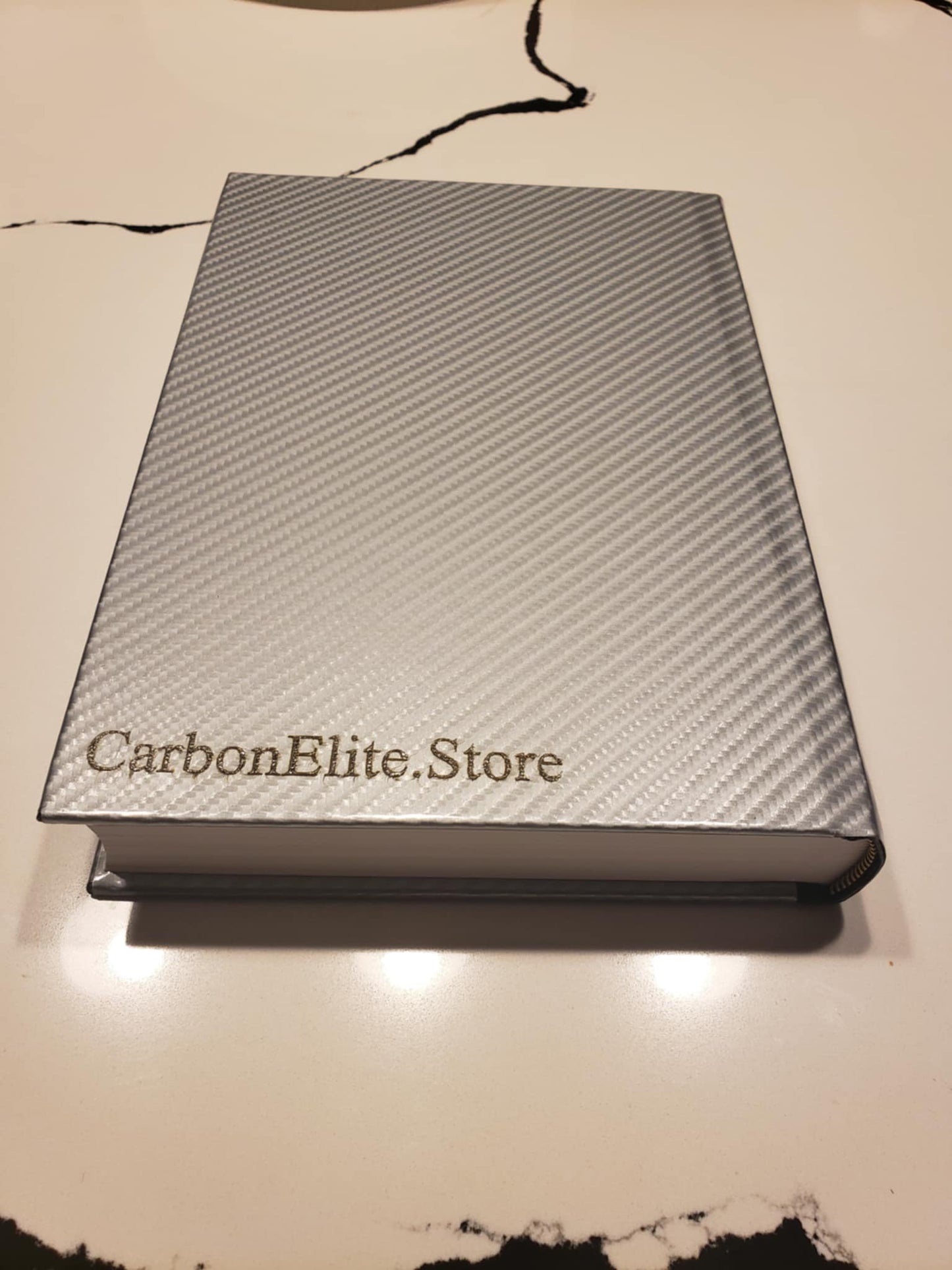 White Carbon Fiber Bible